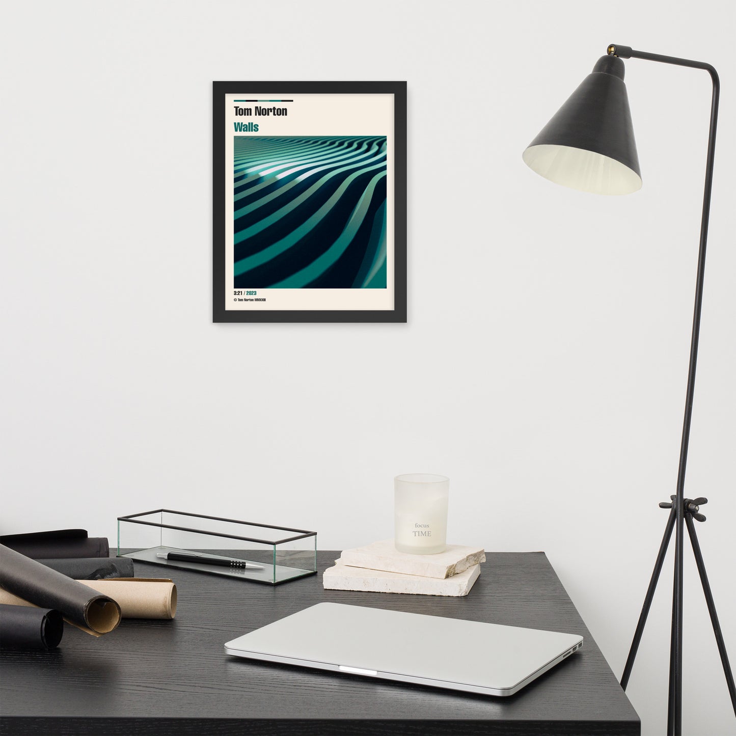 Walls Framed poster