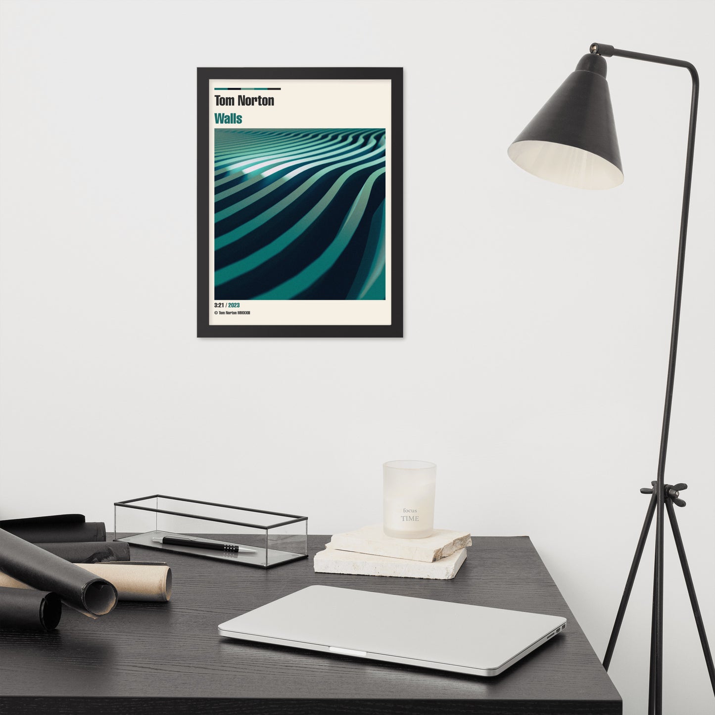 Walls Framed poster