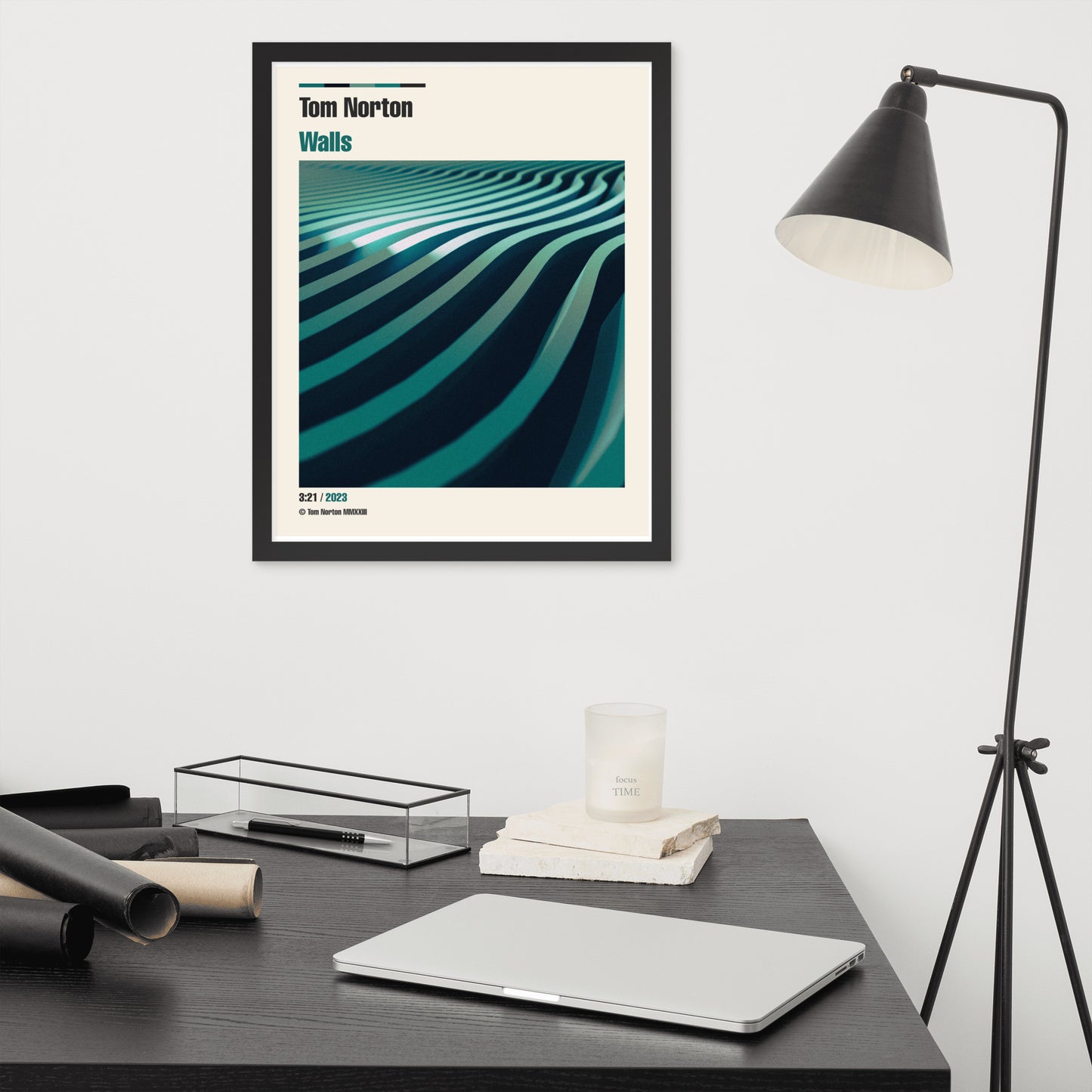 Walls Framed poster