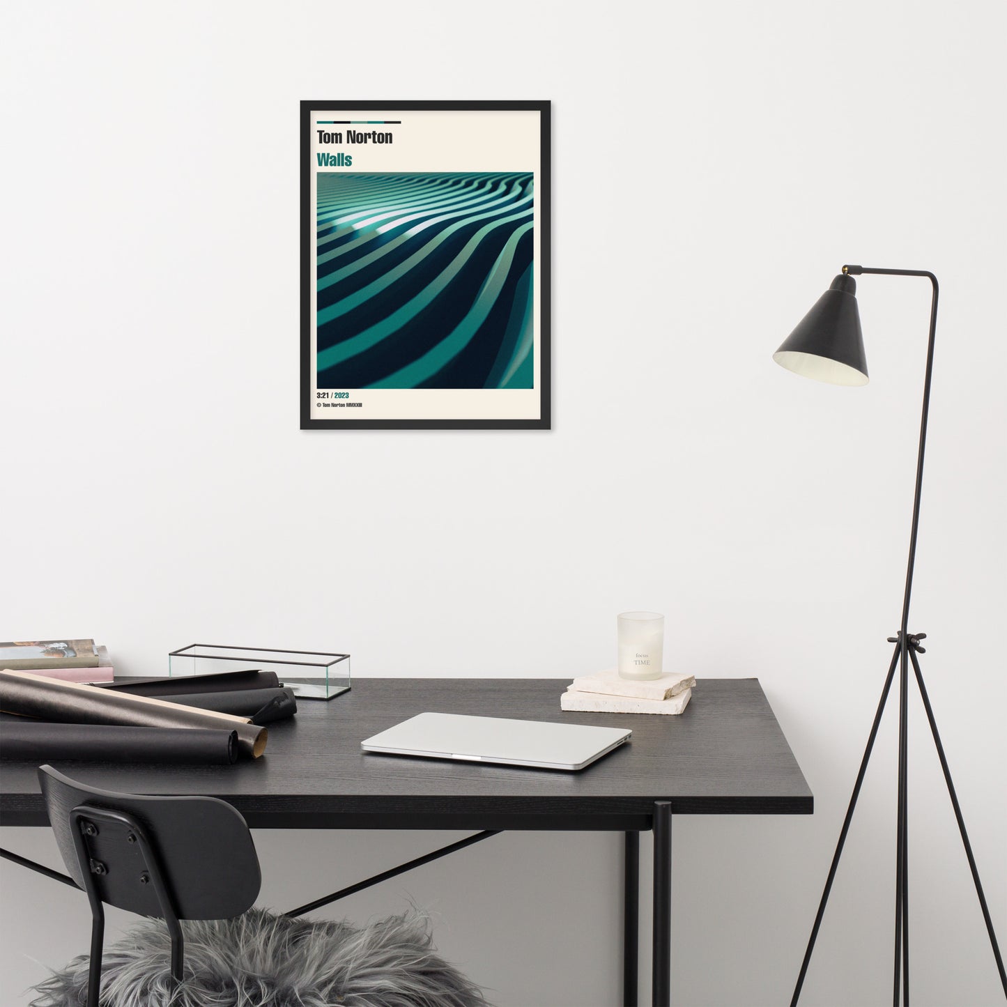 Walls Framed poster