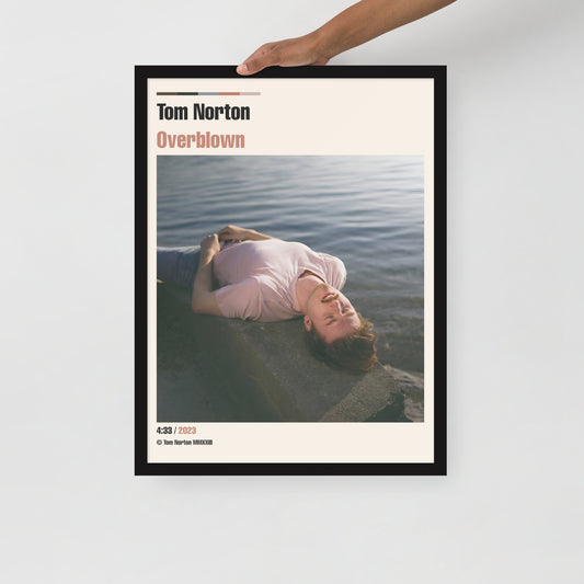 Overblown Framed poster