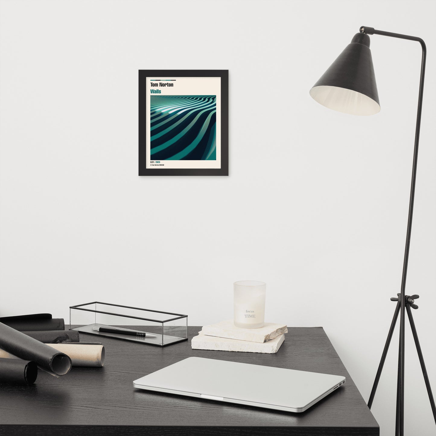 Walls Framed poster
