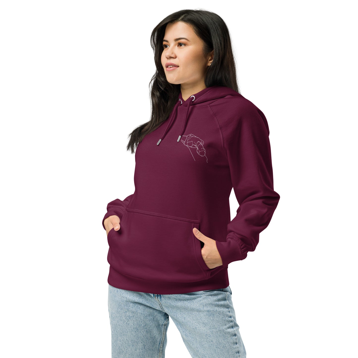 Unisex eco Overblown hoodie