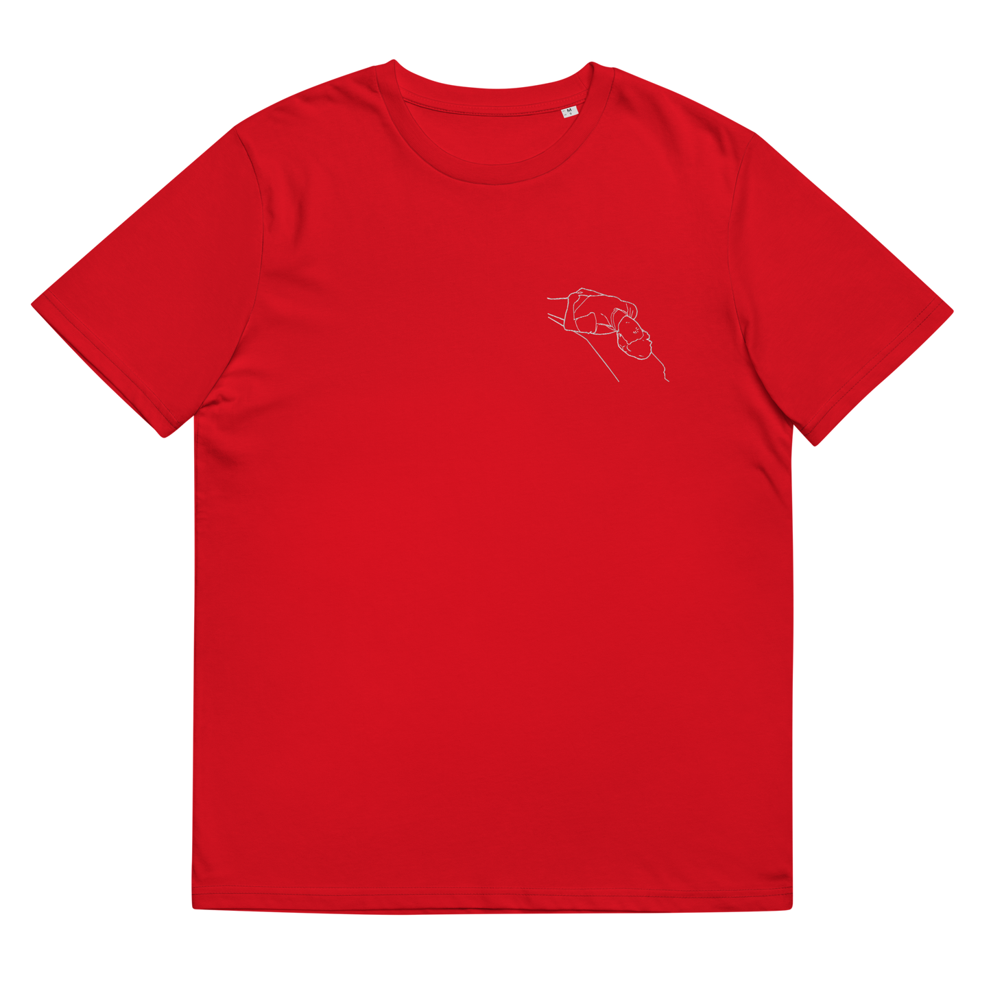 Unisex Embroidered Overblown Tee